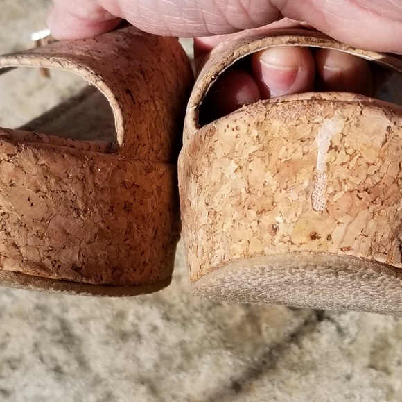 Trudy Cork Wedge/Platform Sandals - Picture 7 of 7